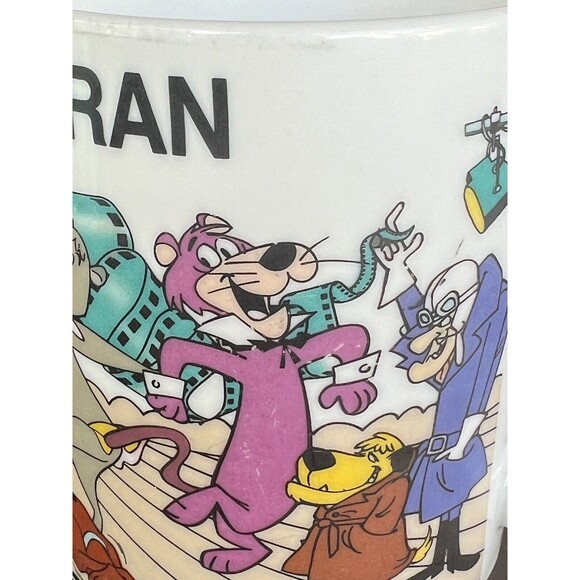 1994 Paramounts Kings Dominion Coffee Cup Mug Yogi Bear Flintstones Top Cat Fran - Picture 10 of 11